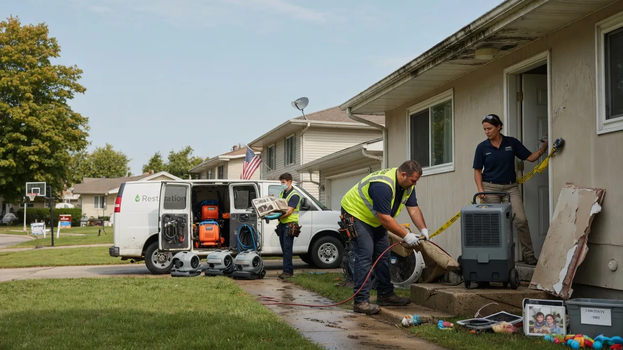 Water Damage Restoration in Curwensville, PA near me